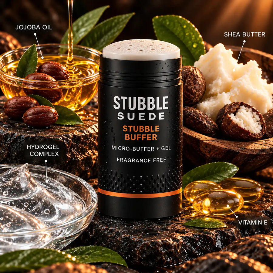 Stubble Suede™ | Micro-Buffer & Gel System