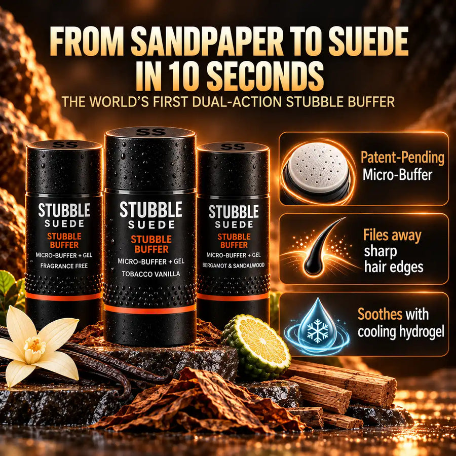 Stubble Suede™ | Micro-Buffer & Gel System