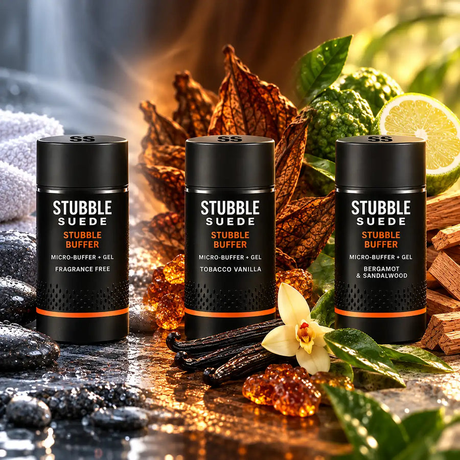 Stubble Suede™ | Micro-Buffer & Gel System
